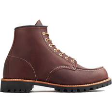 Red Wing Lace Boots Red Wing 6 Inch Moc Mens Boots - Brown