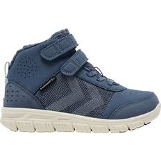 Hummel Unisex, Sneaker, CROSSLITE WINTER MID TEX JR, Blau