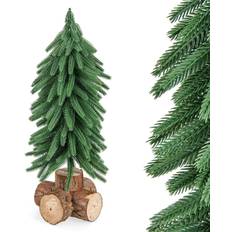 Weihnachtsbäume Costway mini tisch christbaum Weihnachtsbaum