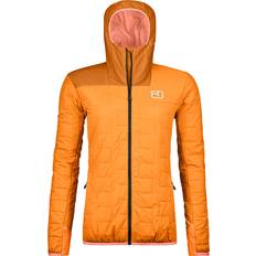 Orange - Skifahren Oberbekleidung Ortovox Damen Swisswool Piz Badus Jacke orange