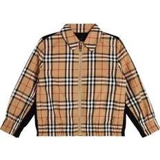 Oberbekleidung Burberry Kids Jacke Check aus Baumwolle Multicolor