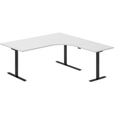 Møbler Ergoff hæve-sænkebord højrevendt 180x180cm Skrivebord