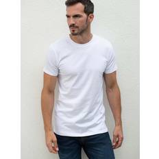 British Boxers Plain Crew Neck T-Shirt White