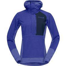 Norrøna Nainen Neuleet Norrøna Lofoten Thermal Pro Hood - Violet Storm/Royal Blue