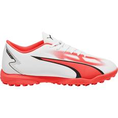 Soccer Shoes Puma Men's Ultra Play Soccer Cleats White/Black/Red