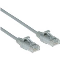 Kabler ACT Grey 0.25 Meter LSZH U/UTP CAT6 Datacenter Cable