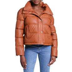 Leather - Women Coats Avec Les Filles Cropped Puffer Coat NoColor