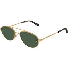 Unisex SC0180S Outlet Sunglasses - Metal Gold/Green