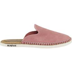 SeaVees Ocean Park Mule Pink Womens Flip-Flops Leather