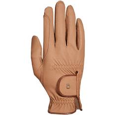 Imitation Cuir Gants Roeckl Gants D'équitation Hiver Grip - Marron