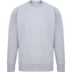 Mantis Essential Marl Sweatshirt Light Grey