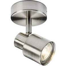 Grey Spotlights Knightsbridge GU10 Adjustable Pressed Spotlight