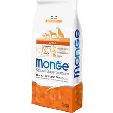 Monge Natural Superpremium Alla raser anka, ris potatis 2