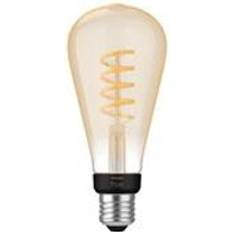 Philips Hue White 7W Filament ST72 E27 Bulb