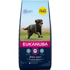 Eukanuba 15 + 3 gratis! 18 Adult & Puppy Adult Large Breed Kylling