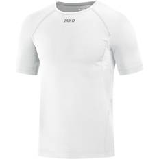 Oberteile JAKO Compression 2.0 kurzarm Funktionsshirt weiß