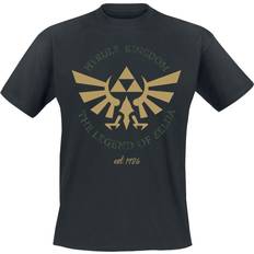 The Legend Of Zelda Hyrule Crest T-Shirt - Black