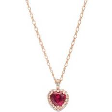 Lily and Rose Halsband Lily and Rose Delphine pink ruby