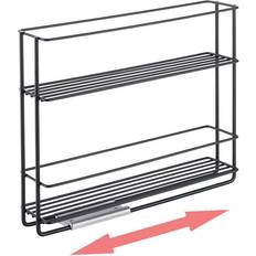 Spice Racks Metaltex Slide Spice Rack Black 28x22x6cm