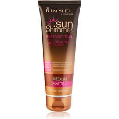 Shimmer Self-Tan Rimmel Sunshimmer Instant Tan + Gradual Glow Matte Medium