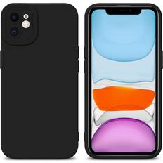 Cadorabo FLUID BLACK Case for Apple iPhone 11 Protective Cover made of flexible TPU Etui silicone Black