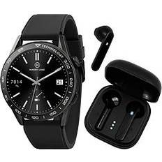 Harry Lime Series 27 black Silicone Strap Smart Watch With Charging