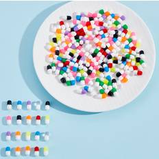 Shein 20pcs Resin Pill Shaped Button Accessories