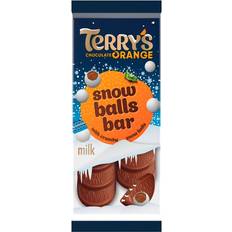 Terry's Chocolate Orange Snow Balls Chocolate Bar, 90g