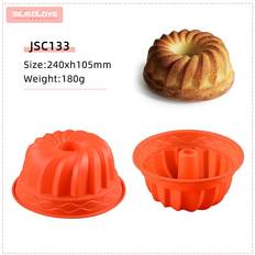 Dechoicelife 180 Big Bundt Cake Silicone Mold