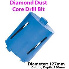 Loops 127mm x 150mm Diamond Core Drill Bit Hole Cutter For Brick Wall Concrete Block