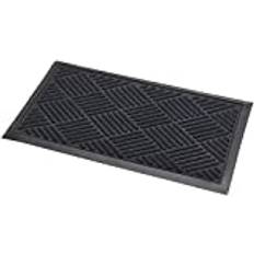 Polypropylene Entrance Mats Addis Thirsk Door Mat Highly Absorbent Black cm