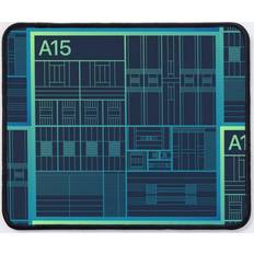 BearLad Mouse Pad Apple A15 Die Shot 11.8 9.8 Mousepad