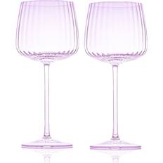 Anna von Lipa Ripple Rødvinsglas 28cl 2stk