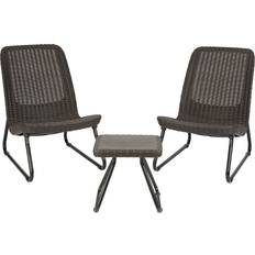 Keter Patio Furniture Keter Keter Resin Wicker Set