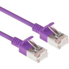 Kabler ACT Purple 1.5 Meter LSZH U FTP CAT6A Patch Cable