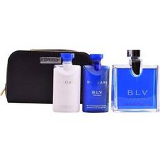 Bvlgari Blv 4 Pcs Set For Men: Edt Sp After Shave Balm