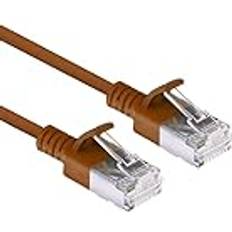 Kabler ACT Brown 5 Meter LSZH U/FTP CAT6A Datacenter Cable