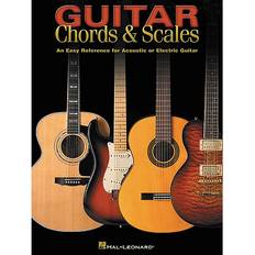 Libri Guitar Chords & Scales Easy Reference For Acoustic Or Electric Guitar