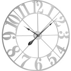 Metal Silver Skeleton Numerals