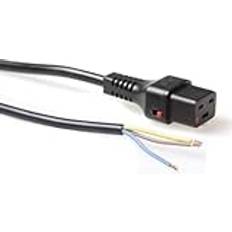 IEC Lock ACT 2.0m C19 Female Open End C19 Koppler AK5048