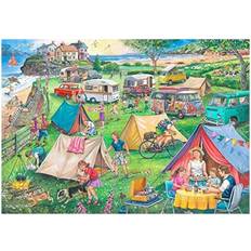 The House of Puzzles 1000 Piece Jigsaw Find Differences No.10 Camping