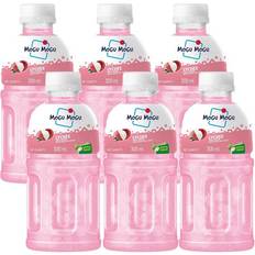 Kidzbuzz Pack Of 6 Mogu Mogu Lychee Juice with 25% NATA De Coco