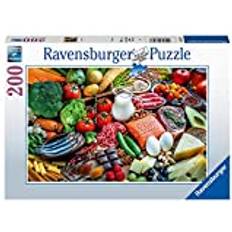 Ravensburger Vuxenpussel 13317 13317-Fresh Food-200 bitar pussel för vuxna och barn från 14 år [Exklusivt på Amazon]