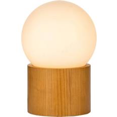 Pauleen Woody Shine Træfod Glaskugle Bordlampe