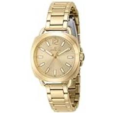 Watches Invicta Lady Wildflower 32 mm rostfritt kvartsur, guld modell: 46346 Guld, Mode