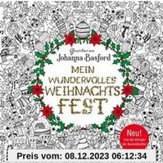 Mein wundervolles Weihnachtsfest Johanna Basford Bog (2016)