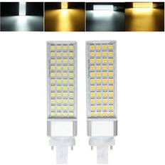 G23 9W 44 SMD 5050 LED Light Non-Dimmable Warm White/White Bulb 85-265V