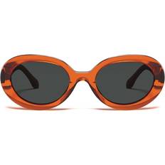 Men's Sunglasses - Transparent Orange