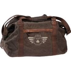 Groen Winkelwagens Greenburry Reisetasche Canvas 53x31cm "Aviator" khaki 5909-30