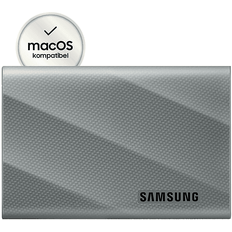 Samsung T9 PC/Mac Festplatte, 4 TB SSD, extern, Grau